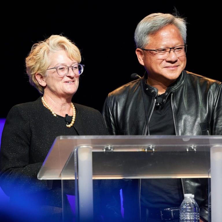 Nvidia CEO Jensen Huang and his wife Lori have been married for 40 years. Photo: Oregon State University/Facebook