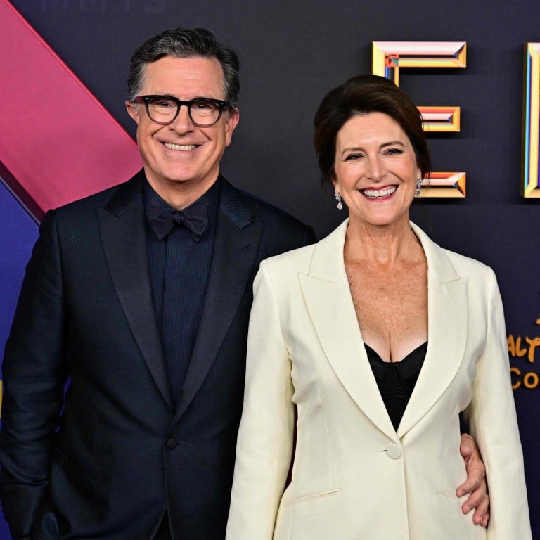 Meet Stephen Colbert's partner Evie McGee Colbert: an actress and producer, she was instrumental in keeping The Late Show running during the Covid-19 pandemic – but she's not an avid watcher |