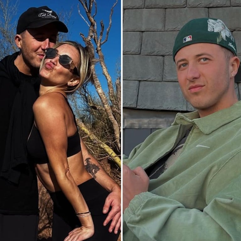 Former Pussycat Dolls singer Ashley Roberts has been dating George Rollinson since November 2023. Photos: @georgerollo/Instagram, @ iamashleyroberts/Instagram