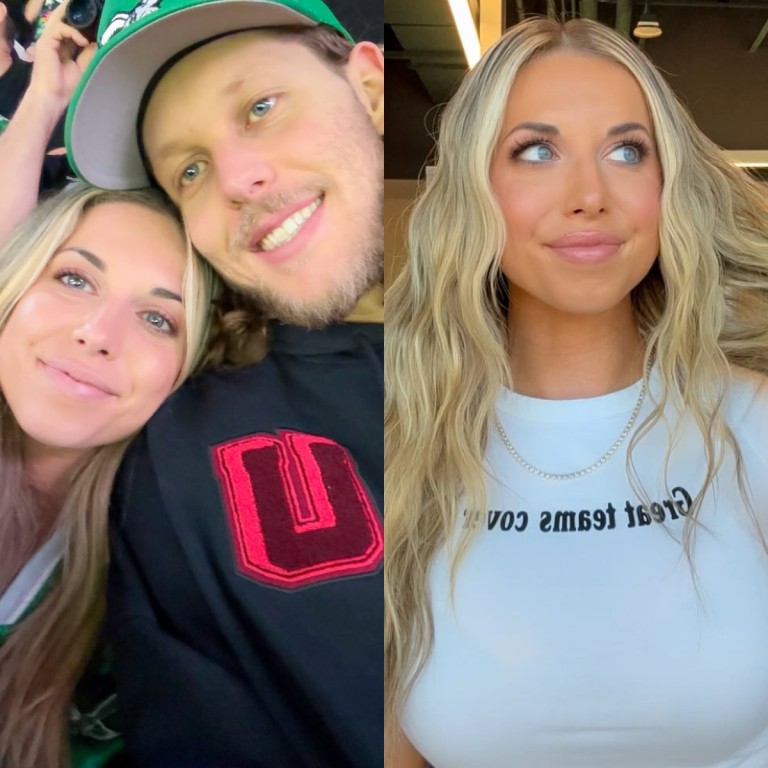 ESPN betting analyst Erin Dolan is dating MLB star Alec Bohm. Photos: @erinkatedolan/Instagram