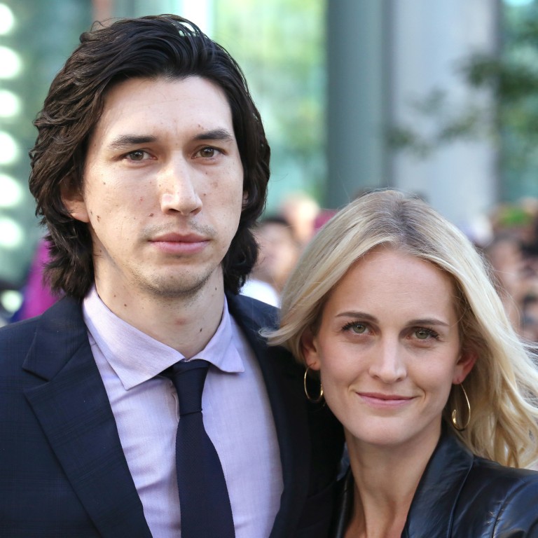 Meet Adam Driver’s wife Joanne Tucker, who met the Star Wars actor at Juilliard, and once appeared with her husband on Lena Dunham’s Girls. Photo: Getty Images