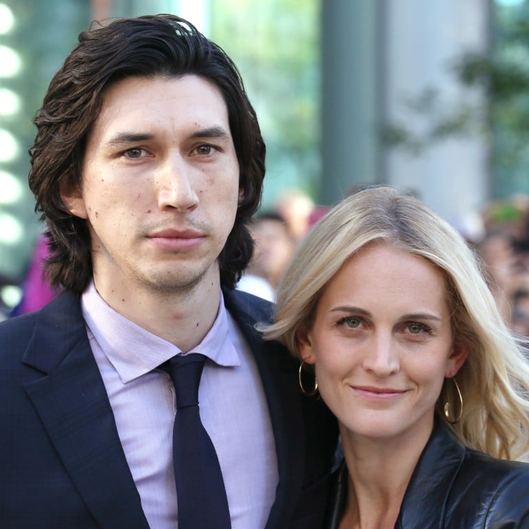 Meet Adam Driver’s wife Joanne Tucker, who met the Star Wars actor at Juilliard, and once appeared with her husband on Lena Dunham’s Girls. Photo: Getty Images