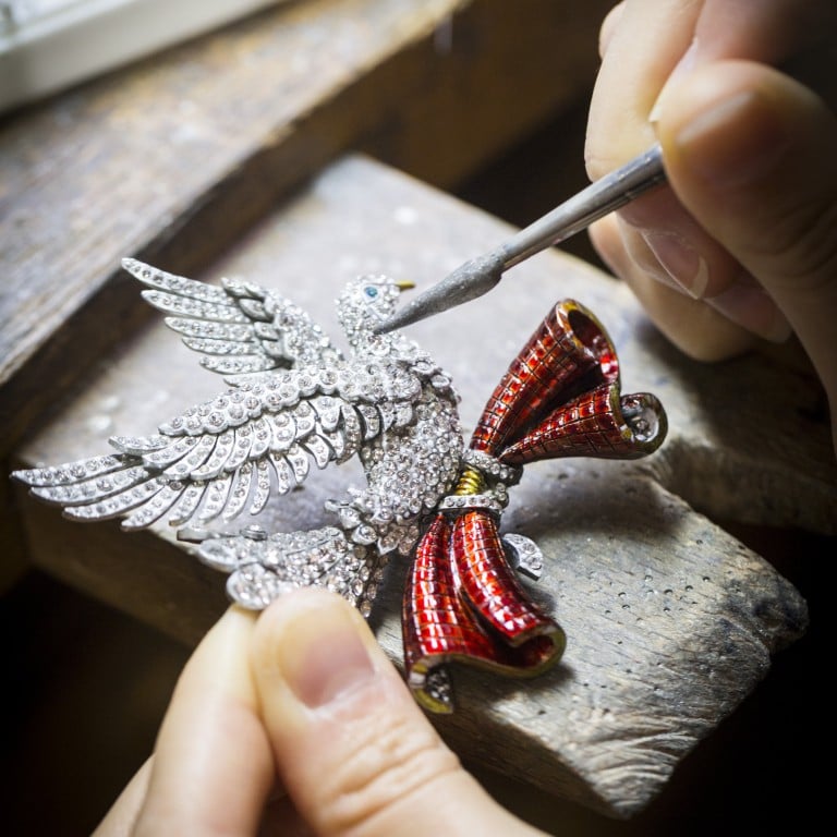 A Van Cleef & Arpels piece featuring the maison’s patented Mystery Setting. Photo: Handout