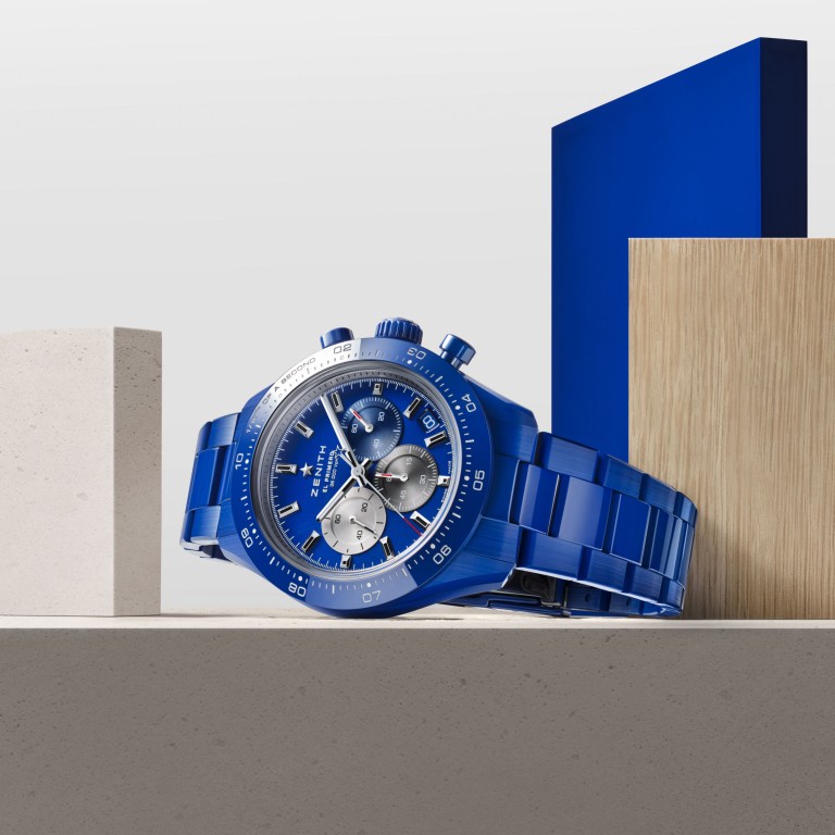 The Zenith Chronomaster Sport 160th Blue Ceramic. Photo: Handout