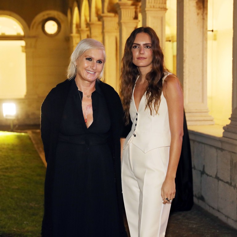 As Maria Grazia Chiuri steps down as creative director of womenswear at Dior, meet her daughter, the fashion house’s cultural adviser Rachele Regini. Photo: Getty Images for Maison Dauphin