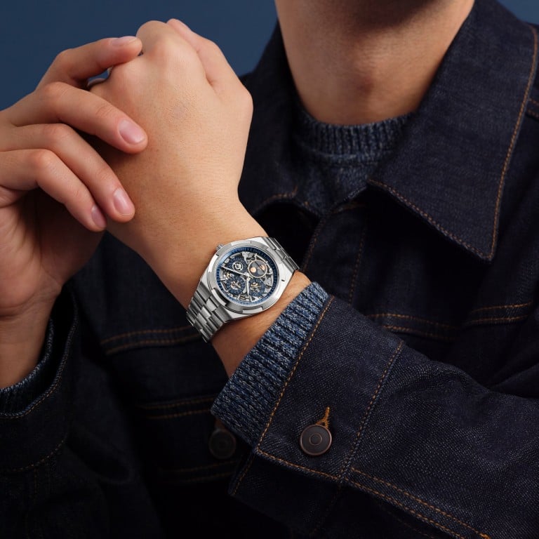 Vacheron Constantin Overseas perpetual calendar ultra-thin skeleton. Photo: Handout