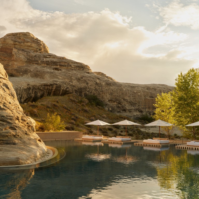Amangiri is a luxurious resort in the Utah desert that’s popular with celebrities such as Ivanka Trump and Justin Bieber. Photo: Handout