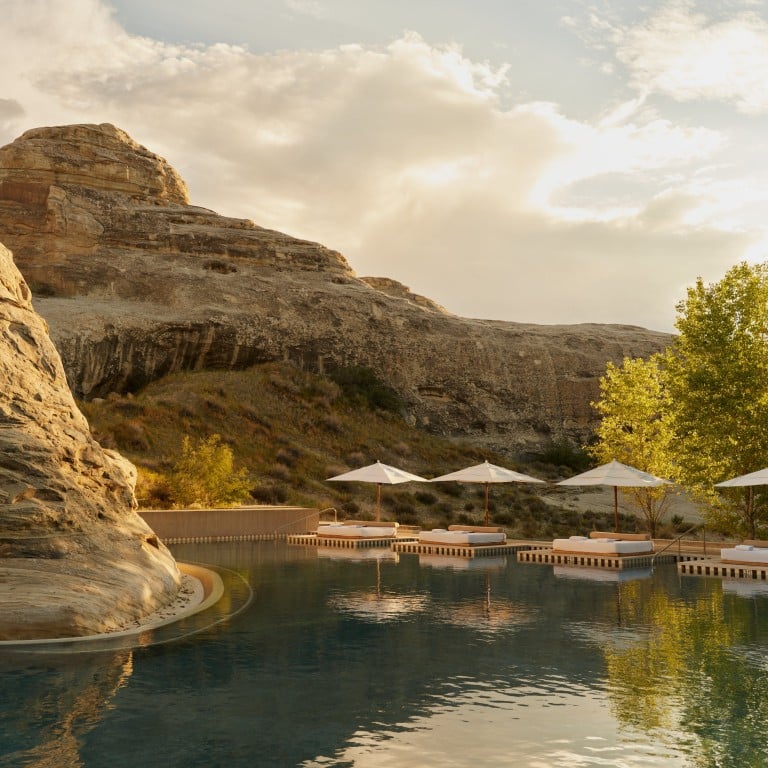 Amangiri is a luxurious resort in the Utah desert that’s popular with celebrities such as Ivanka Trump and Justin Bieber. Photo: Handout