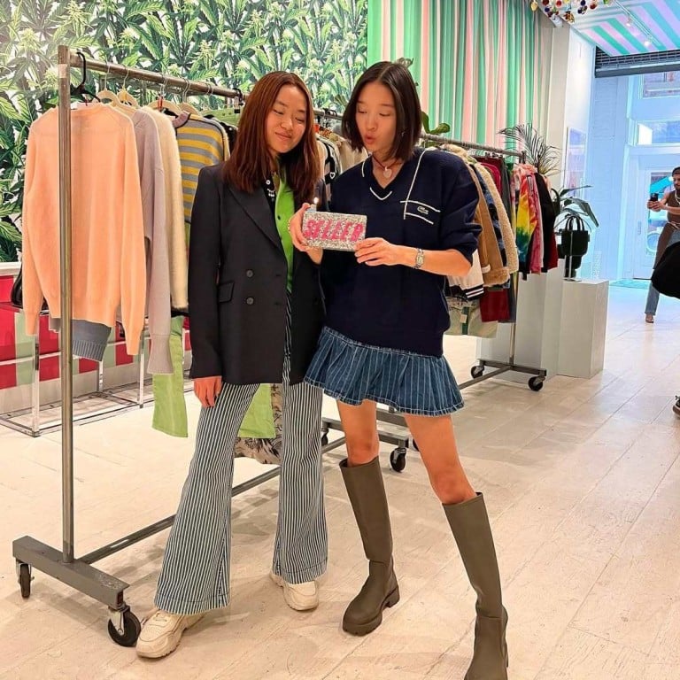 Meet the “Selleb sisters” Chloe and Claire Lee, whose creative, user-driven app is making waves. Photo: @claireleeyours/Instagram