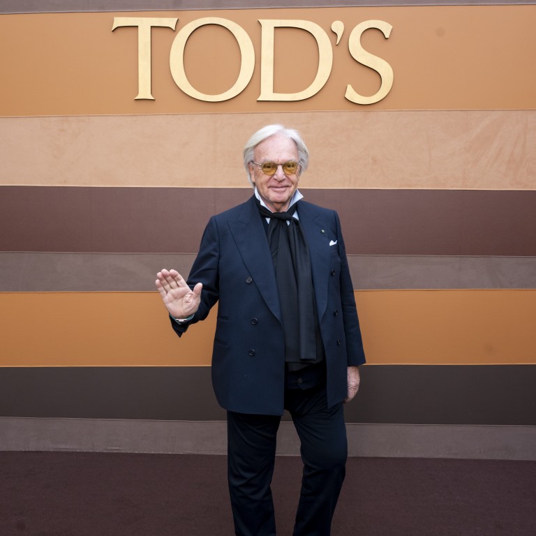 Diego Della Valle at the Tod’s autumn/winter 2025/2026 women’s show in Milan in February 2025. Photo: Handout