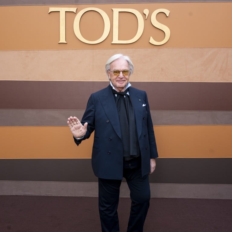 Diego Della Valle at the Tod’s autumn/winter 2025/2026 women’s show in Milan in February 2025. Photo: Handout