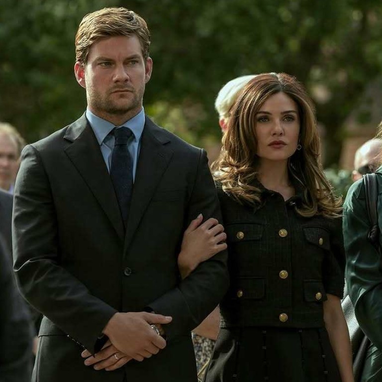 Meet Danielle Campbell (centre), who plays Peyton in the hit Netflix crime drama The Waterfront. Photo: @thedaniellecampbell/Instagram