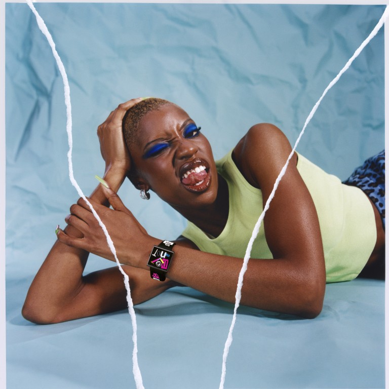 Swatch goes rebellious with the No Rules collection – five new designs featuring provocative slogans, each an edgy expression of rebellious energy. Photo: Handout