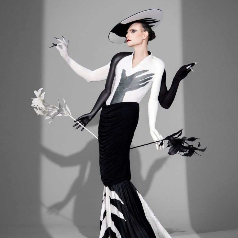 Avant garde Broadway producer Jordan Roth wears Robert Wun Custom Couture for Halloween 2024. Photo: @jordan_roth/Instagram