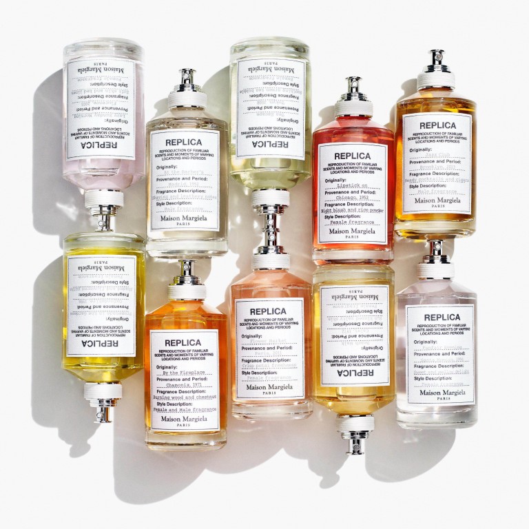 Maison Margiela’s aesthetically arresting perfume bottles. Photo: Handout