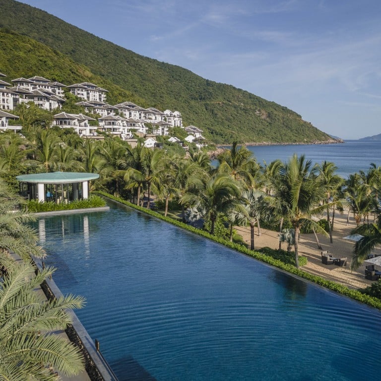 The Long Pool at the InterContinental Danang Sun Peninsula Resort. Photo: Handout