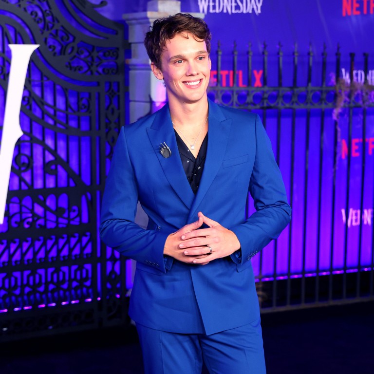 Hunter Doohan plays Tyler on Wednesday – and is a big Lady Gaga fan. Photo: Getty Images