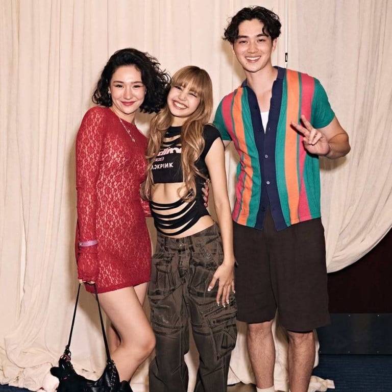 Minnie Mills and Sean Kaufman hung out with Lisa from Blackpink in July. Photo: @minnie.mills/Instagram