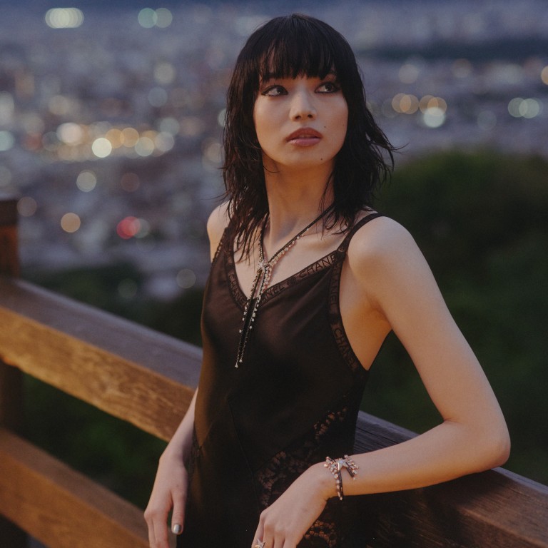 Japanese actress Nana Komatsu sparkles in Chanel high jewellery at the brand’s Reach for the Stars global event in Kyoto, Japan. Photo: Handout