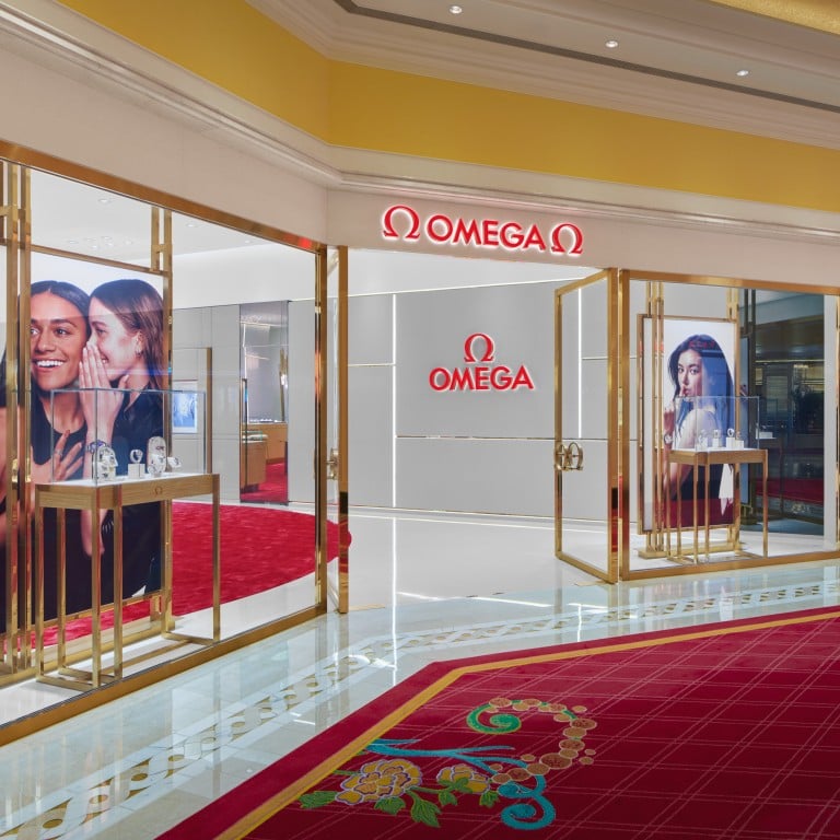 Omega has revamped its Wynn Macau boutique. Photo: Handout