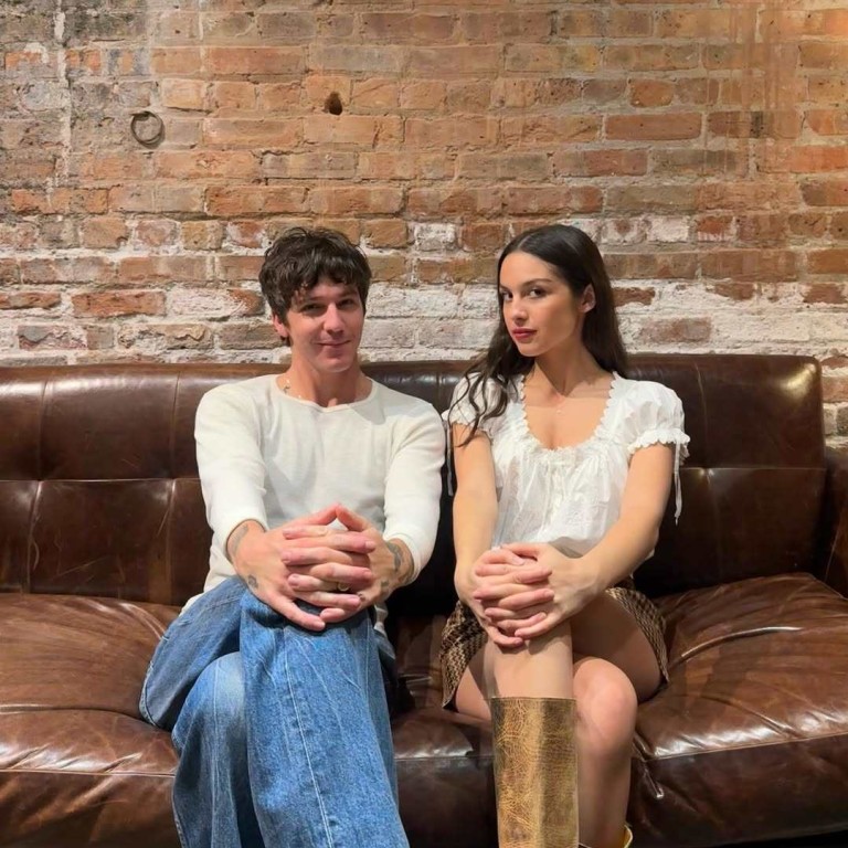 Role Model 
(real name Tucker Pillsbury) with Olivia Rodrigo, who danced on stage as one of his “Sallys”. Photo: @rolemodel/Instagram