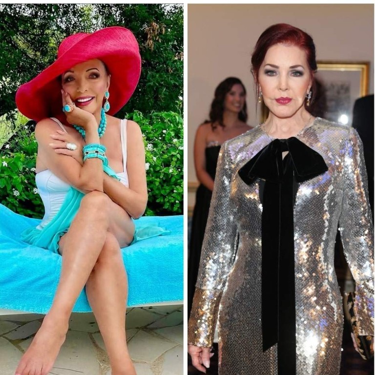 Rita Moreno, Joan Collins and Priscilla Presley are all over 80 but still looking fabulous. Photos: Getty Images, @joancollinsdbe/Instagram