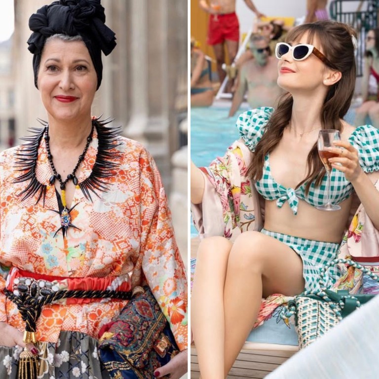 Marylin Fitoussi is the brains behind Emily Cooper’s fashion looks in Emily in Paris. Photos: @emilyinparis, @marylin.fitoussi/Instagram