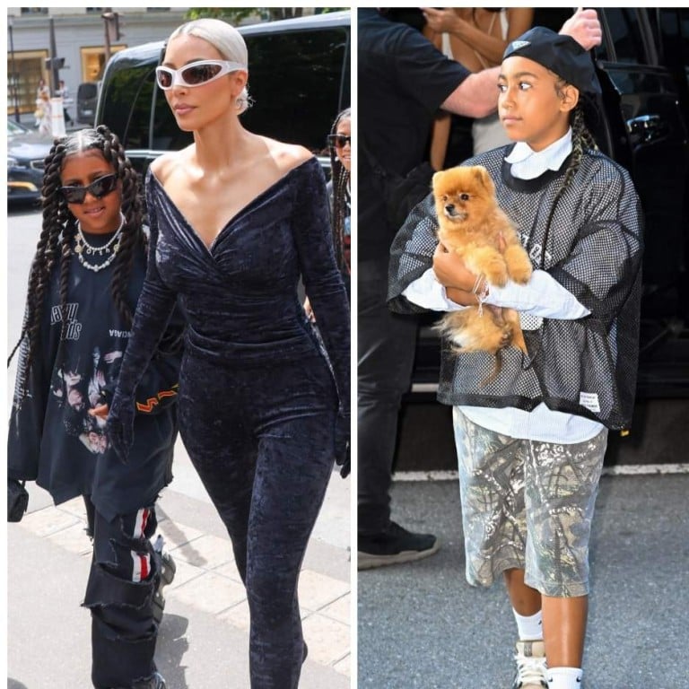 North West, the daughter of Kim Kardashian and Kanye West, has inherited a chic sense of style. Photos: Getty Images