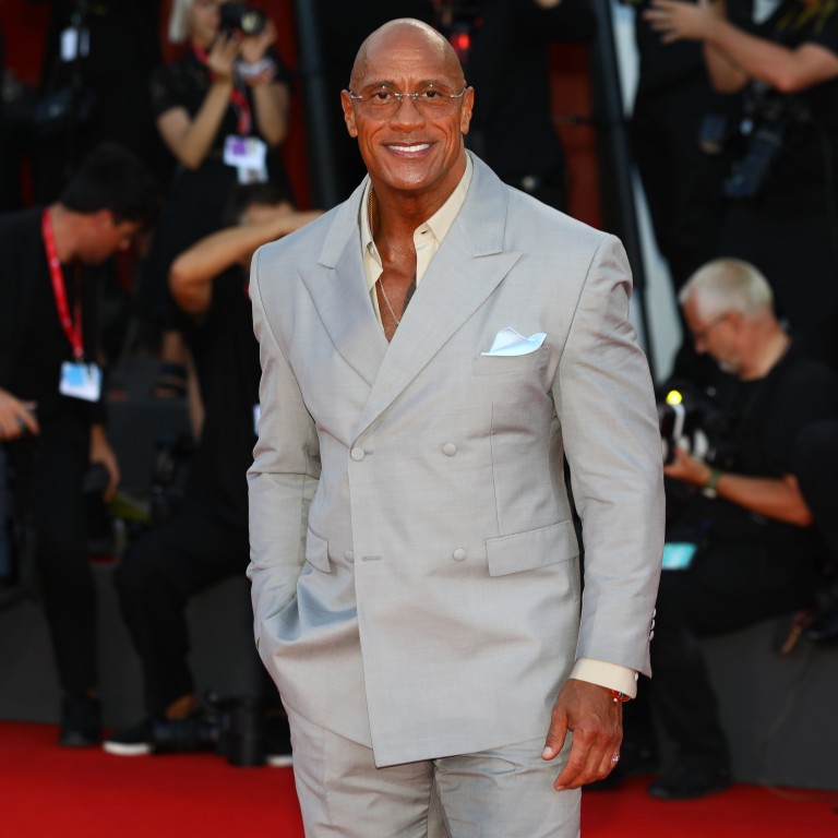 Dwayne “The Rock” Johnson at the Venice Film Festival. He stars in The Smashing Machine. Photo: DPA