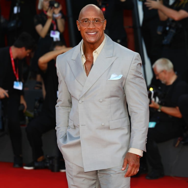 Dwayne “The Rock” Johnson at the Venice Film Festival. He stars in The Smashing Machine. Photo: DPA