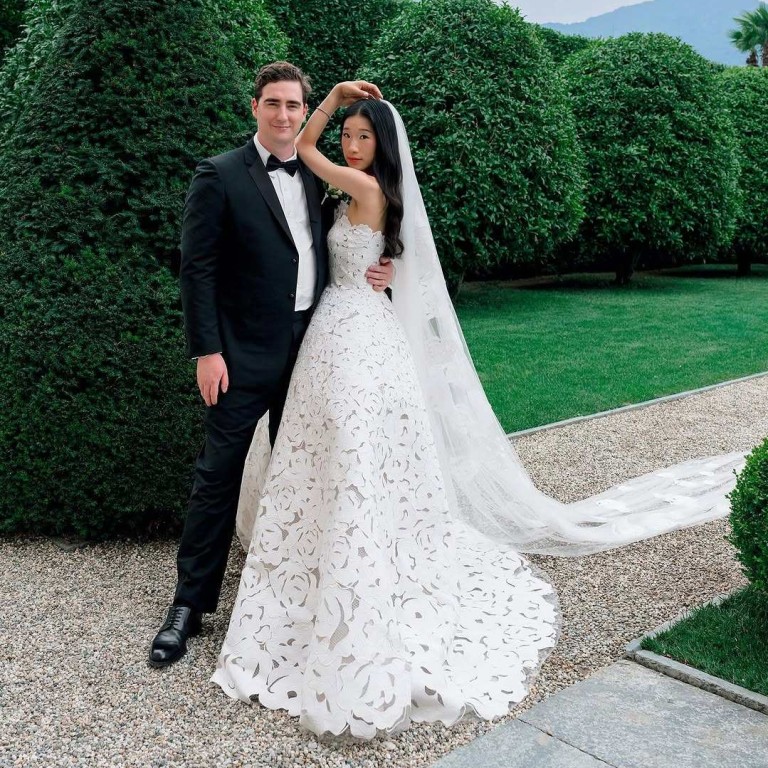 David Pownall and TikTok influencer Becca Bloom got married in Italy, on August 28. Photo: @beccaxbloom/Instagram