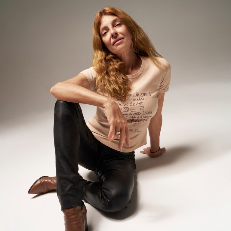 Aurélia Stouls’ eponymous brand has redefined leather with machine-washable pieces. Photo: Jacques Giaume