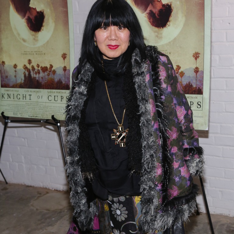 Fashion designer Anna Sui at a New York screening in 2016. Photo: Getty Images