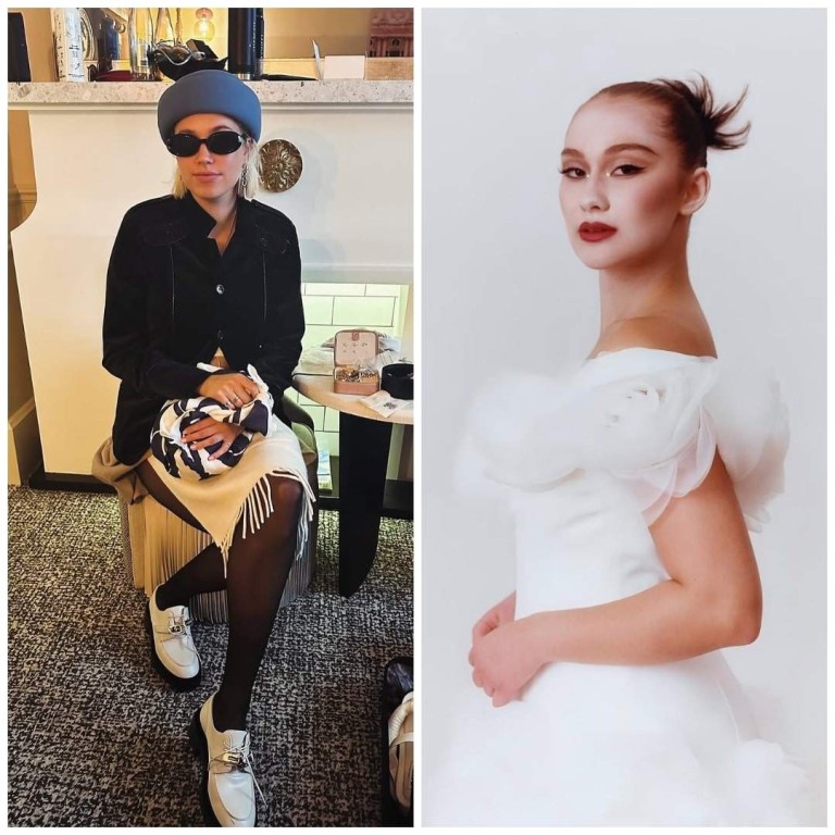 The Summer I Turned Pretty star Lola Tung (right) has stylist Britt McCamey to thank for some of her best looks. Photos: @badnewsbritt/Instagram