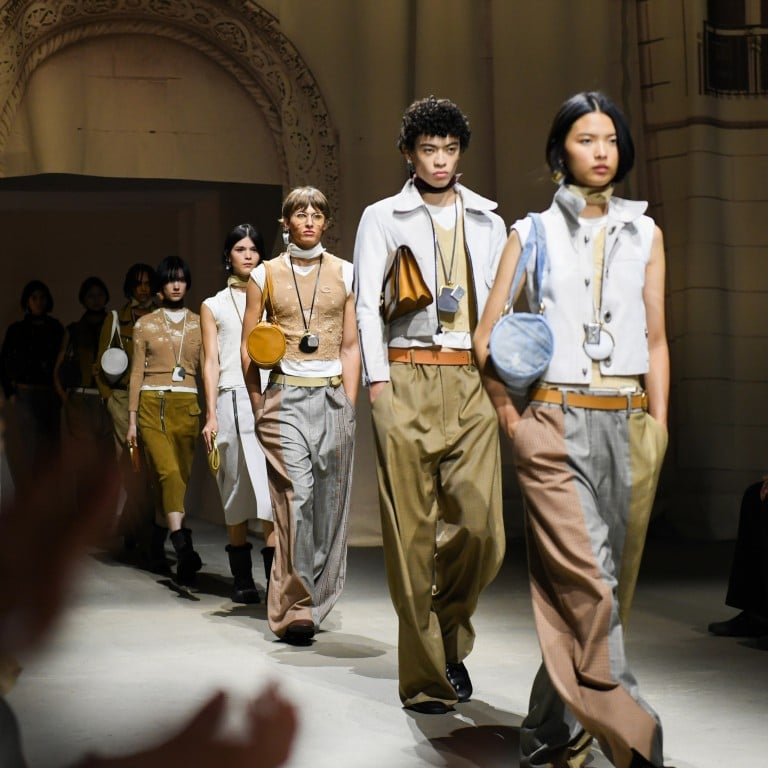 Coach’s spring 2026 collection mined New York’s polish but also its grittiness, drawing on vintage looks as well as found objects. Photo: BFA.com