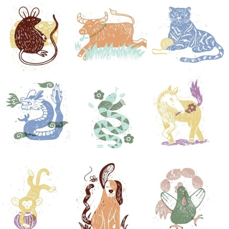What does October 2025, the month of the Fire Dog, hold for your Chinese sign of the zodiac? Illustration: SCMP Graphics