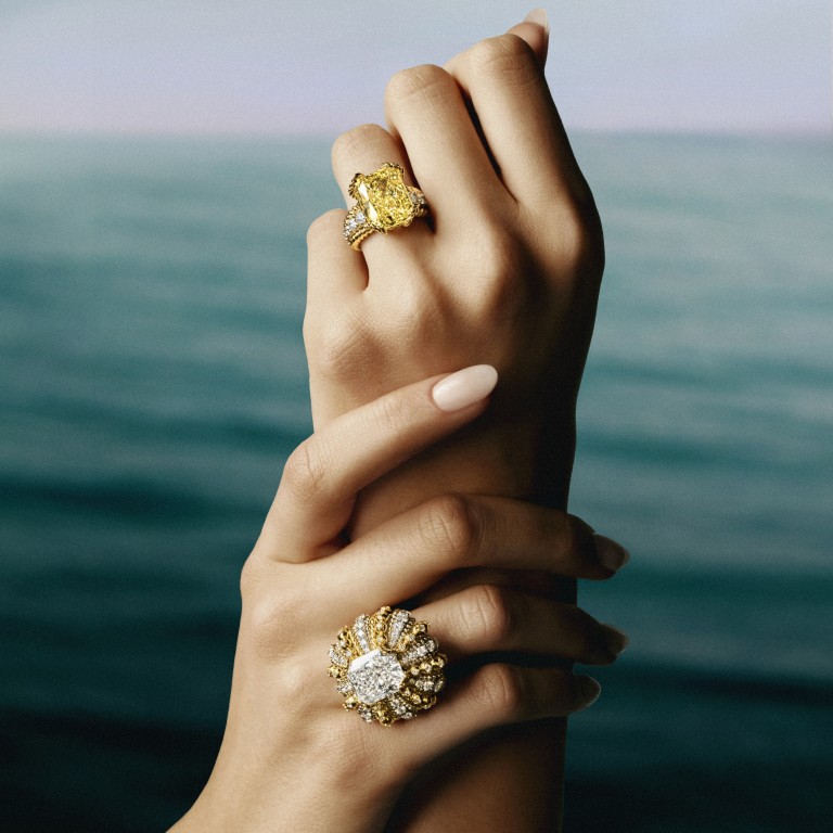 Tiffany & Co. chief artistic officer Nathalie Verdeille has reinterpreted Jean Schlumberger’s marine-inspired creations for the Blue Book 2025 Sea of Wonder collection. Photo: Handout