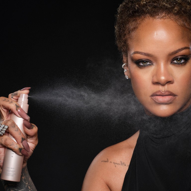 Fenty Beauty’s You Mist Makeup-Extending Setting Spray promises to “lock in your look and serve skin hydration”. Photo: Handout