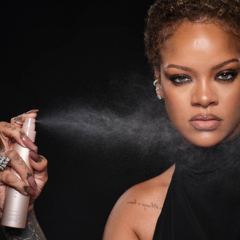 Fenty Beauty’s You Mist Makeup-Extending Setting Spray promises to “lock in your look and serve skin hydration”. Photo: Handout