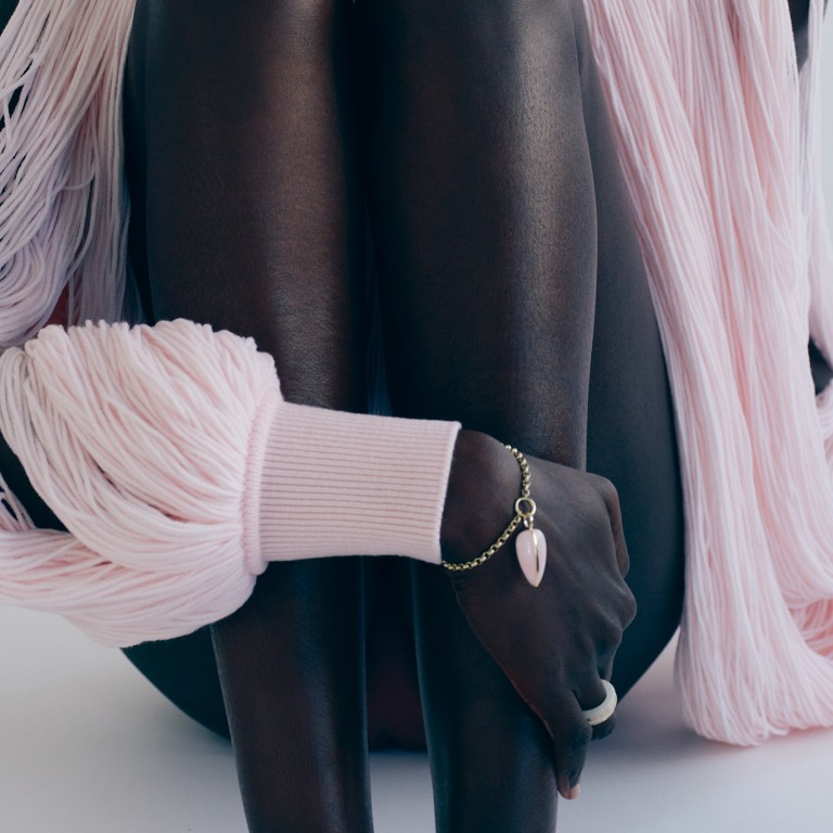 A creation from By Pariah: the Pebble Pendant Pink Opal. Photo: Handout