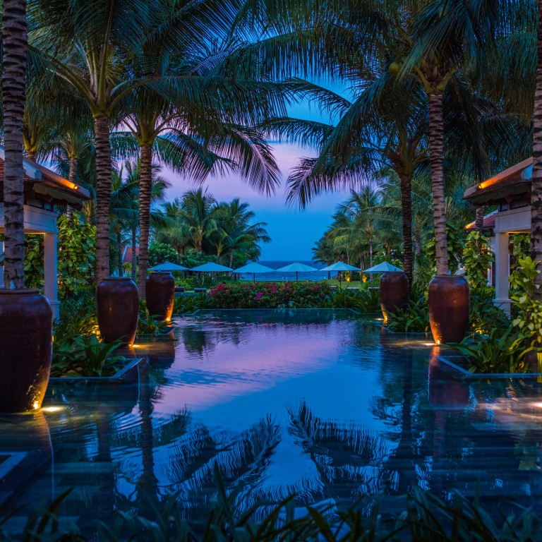 The lobby at The Anam Cam Ranh in Vietnam. Photo: Handout