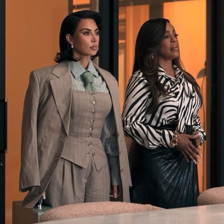 Kim Kardashian and Niecy Nash give a masterclass in power dressing in Ryan Murphy’s new series, All’s Fair. Photo: @allsfaironhulu/Instagram