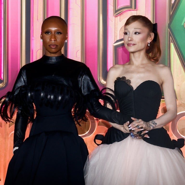 Cynthia Erivo and Ariana Grande at the Wicked: For Good premiere in New York. Photo: Reuters