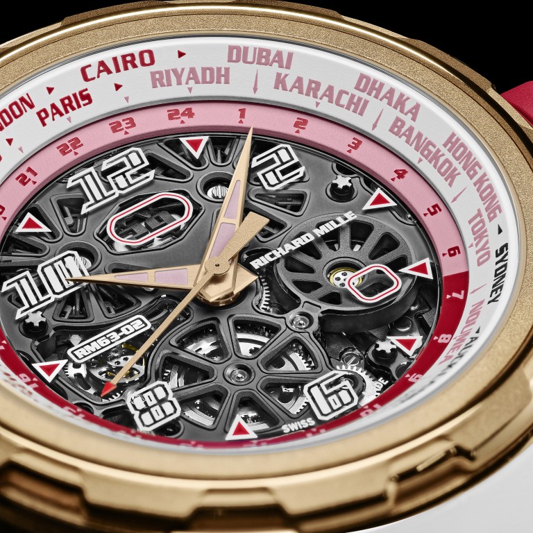 Richard Mille RM 63-02 Automatic Worldtimer. Photo: Handout