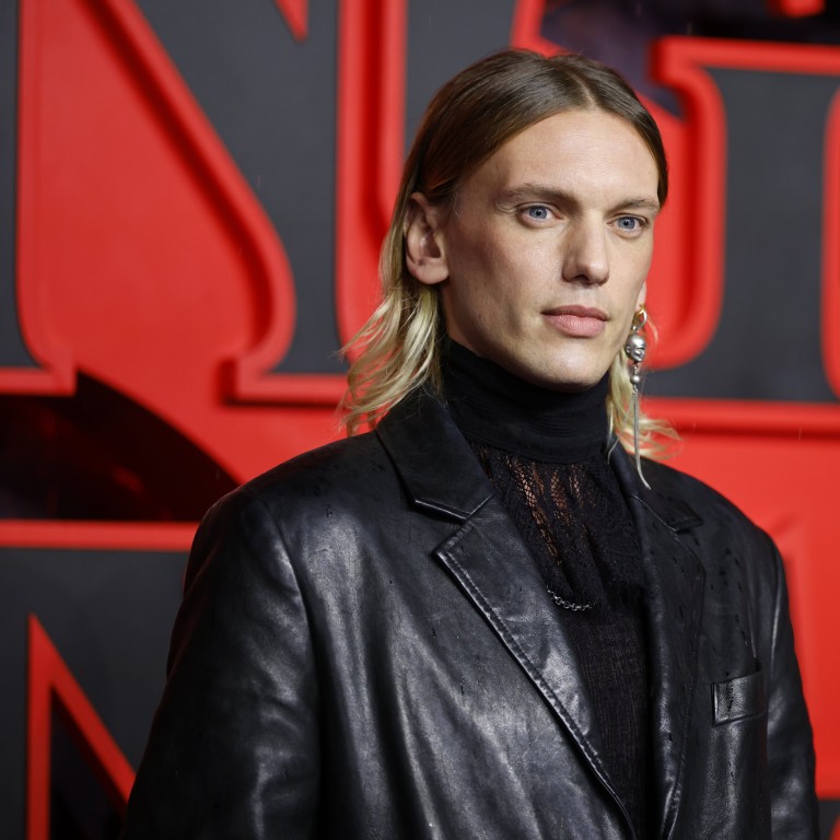 Jamie Campbell Bower, out of the Vecna make-up he dons for his Stranger Things role. Photo: EPA