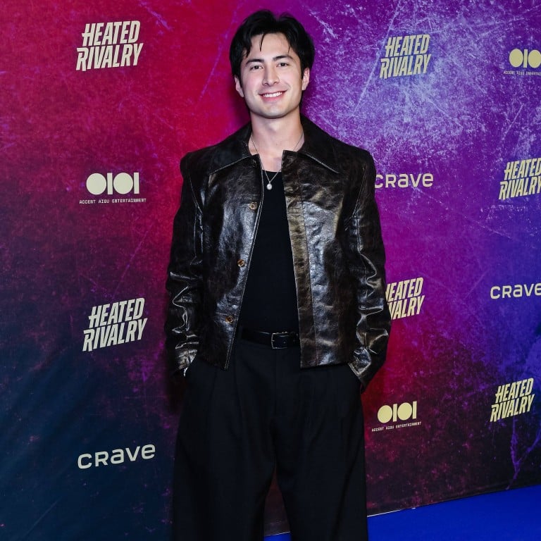 Korean-Canadian actor Hudson Williams just got his big break in the Crave original TV series Heated Rivalry. Photo: Getty Images via AFP
