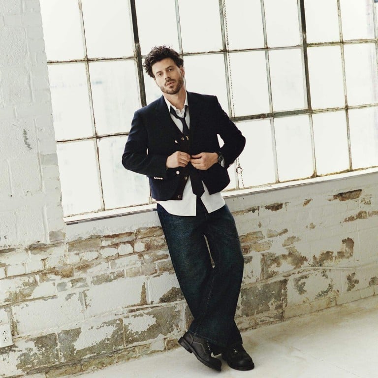 Canadian actor François Arnaud stars in ice hockey romance Heated Rivalry. Photo: @francoisarnaud/Instagram