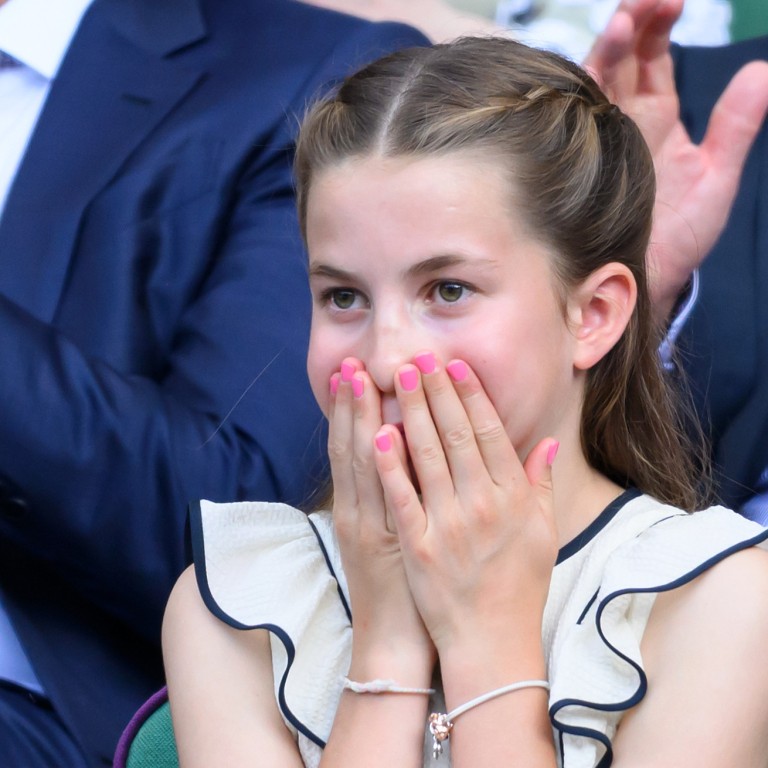 Princess Charlotte wore Pandora jewellery charms including her birthstone to this year’s Wimbledon tournament. Photo: WireImage