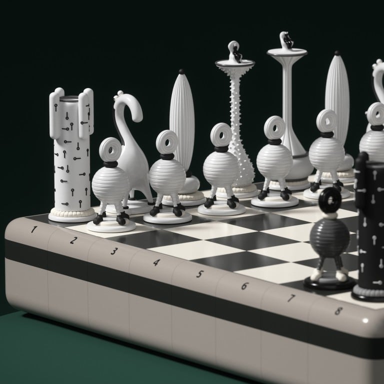 The Yoomoota Another Kingdom: Dichotomy chess set makes for a quirky talking piece when you aren’t playing. Photo: Handout