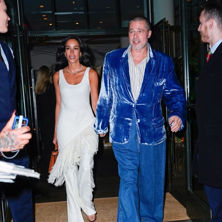 Brad Pitt and his girlfriend Ines de Ramon were among the celebrities who delivered memorable fashion moments in 2025. Photo: GC Images